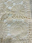 Set of Two Square Lace Cushion Covers