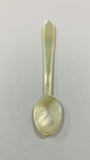 Antique mother of Pearl salt spoon