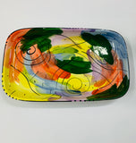 Christine Harris NZ pottery serving dish