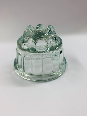 Vintage glass jelly Mould