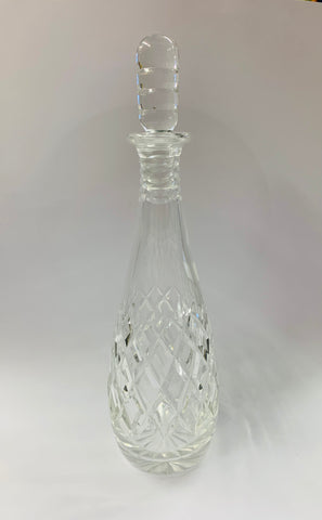 Vintage Webb Corbett cut crystal decanter