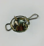 Silver plated tea strainer