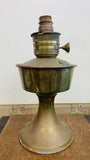 Antique brass kerosene lamp base