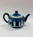 Dark blue Wedgwood teapot