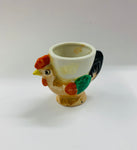 Vintage novelty rooster egg cup