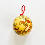 Vintage Christmas Decoupage Ball “Merry Christmas”