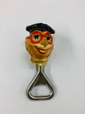 Novelty ceramic head bottle opener