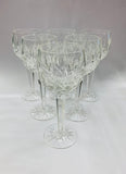 Set 6 Waterford tall wine glasses