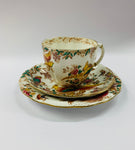 Rare Royal Crown Derby Olde Avesbury trio