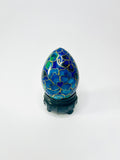 Cloisonné Two Tone Blue Egg