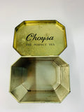 Vintage Choysa tea caddy tin