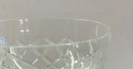 Set of 6 crystal hollow stem champagne glasses