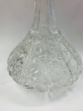 Vintage glass ships decanter