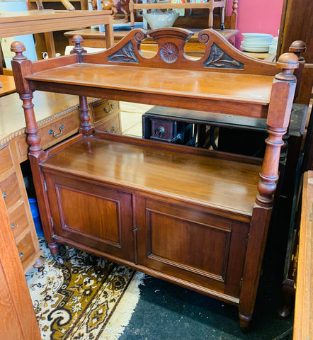 Victorian Mahogany dumb waiter