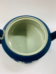 Dark blue Wedgwood teapot