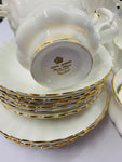 Royal Albert Val D’or 22 piece tea set