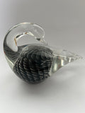 Art Glass Black Swan Sweden