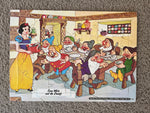 1980s Retro Disney Puzzle- Snow White and the seven dwarfs “ Supper Time”