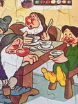 1980s Retro Disney Puzzle- Snow White and the seven dwarfs “ Supper Time”