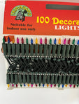 100 Coloured Christmas Lights Trim theTree