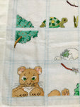 Handmade Cross Stitched Baby Blanket