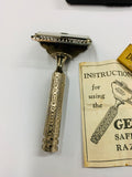 Rare GEM safety razor in original Bakelite case